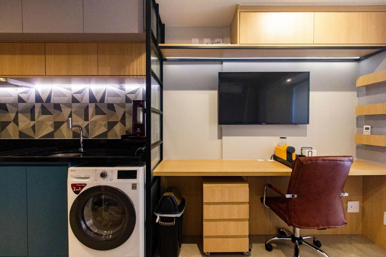 By Dabra - Studios Exclusivos Com Rooftop, Academia E Coworking Perto Da Avenida Paulista Sao Paulo Bagian luar foto